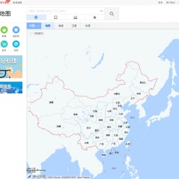 map.qq.com网站截图