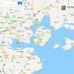 map.baidu.com网站截图
