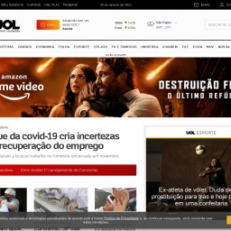 www.uol.com.br网站截图