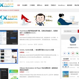 www.kaixinit.com网站截图