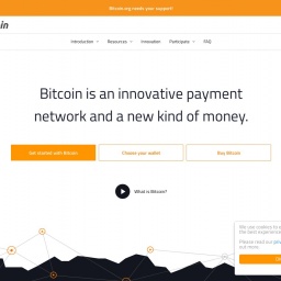 bitcoin.org网站截图